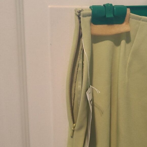 Size 10 Carlisle Lime Green Slacks - Picture 2 of 8